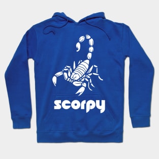 Scorpio - Scorpy white Logo T-shirt for Birthday Gift Hoodie